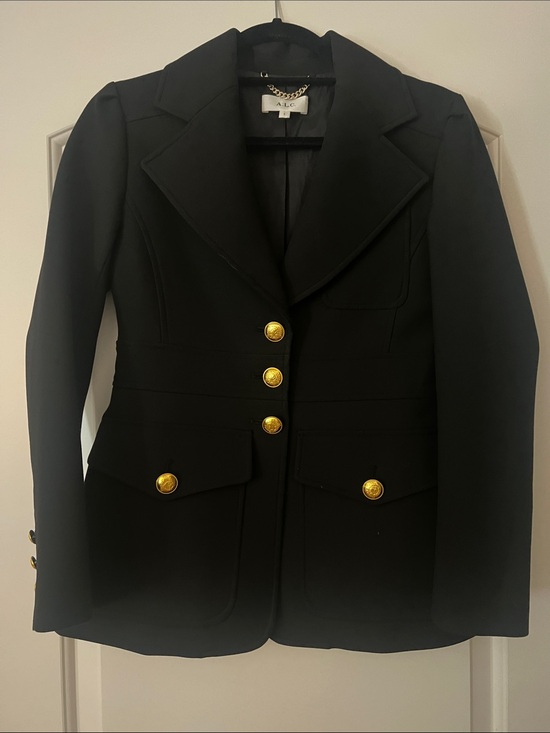A.L.C. Jackets & Blazers - A.L.C. Black Blazer with Gold Buttons